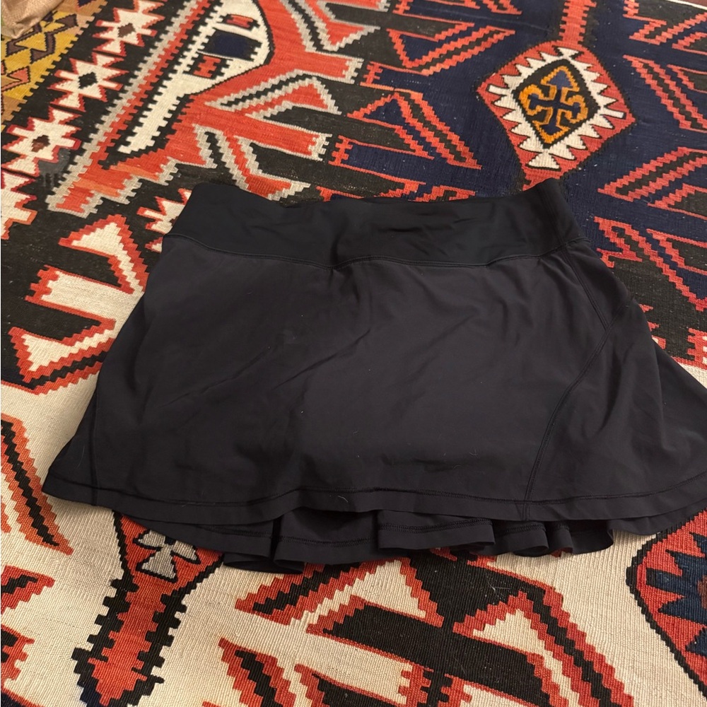 Black Lululemon Tennis Skirt